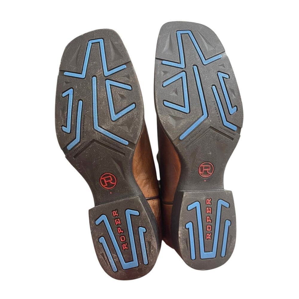 Roper Men’s Sidewinder CCS Cowboy Boots – 12EE – New With Tags - Picture 10 of 13